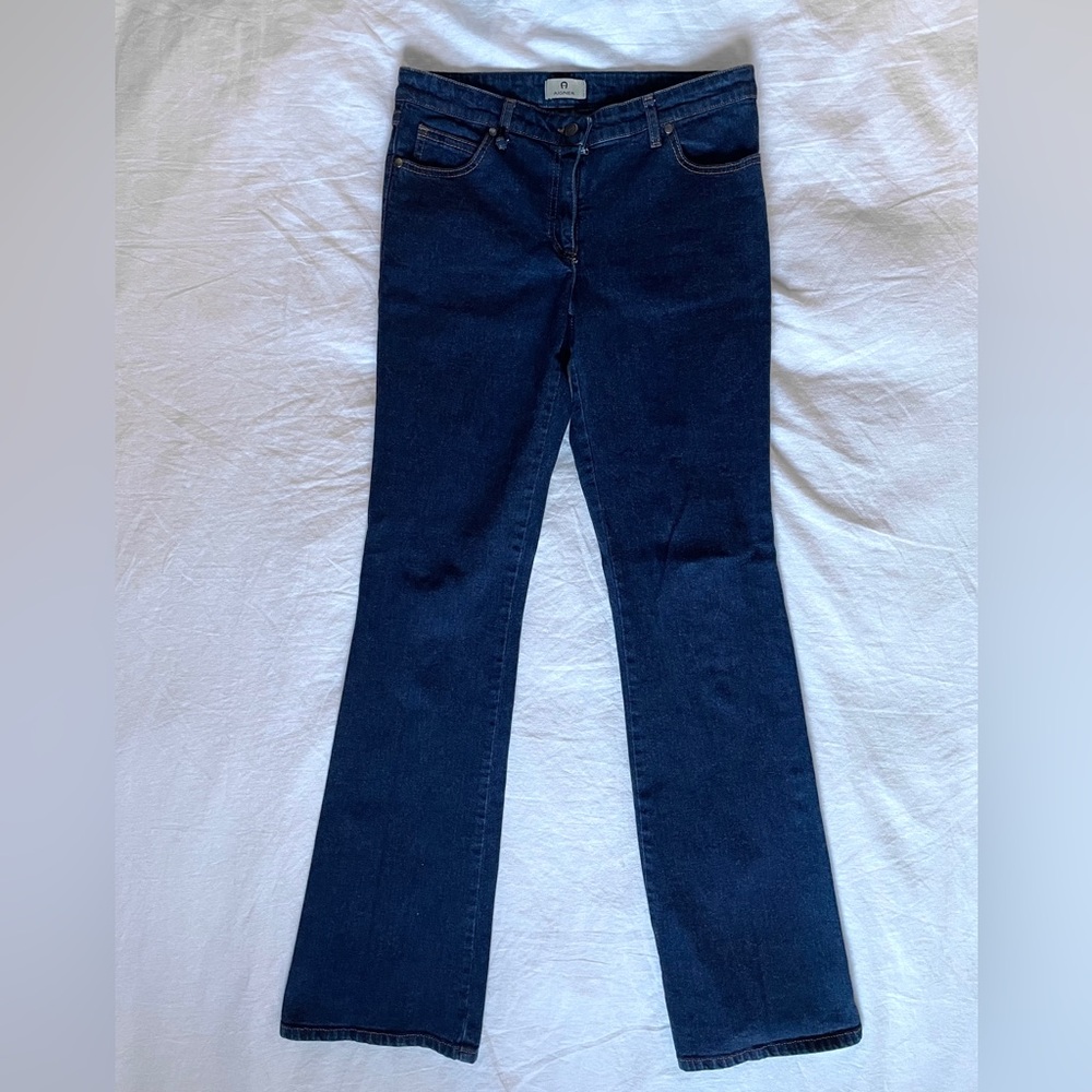 Aigner Vintage Designer Denim Bootcut Jeans